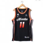 NBA 11 Young Atlanta Hawks 22-23 city Maillot brodé